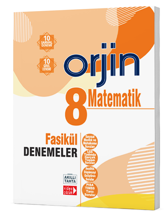 Orjin 8.Sınıf Matematik Fasikül Denemeler