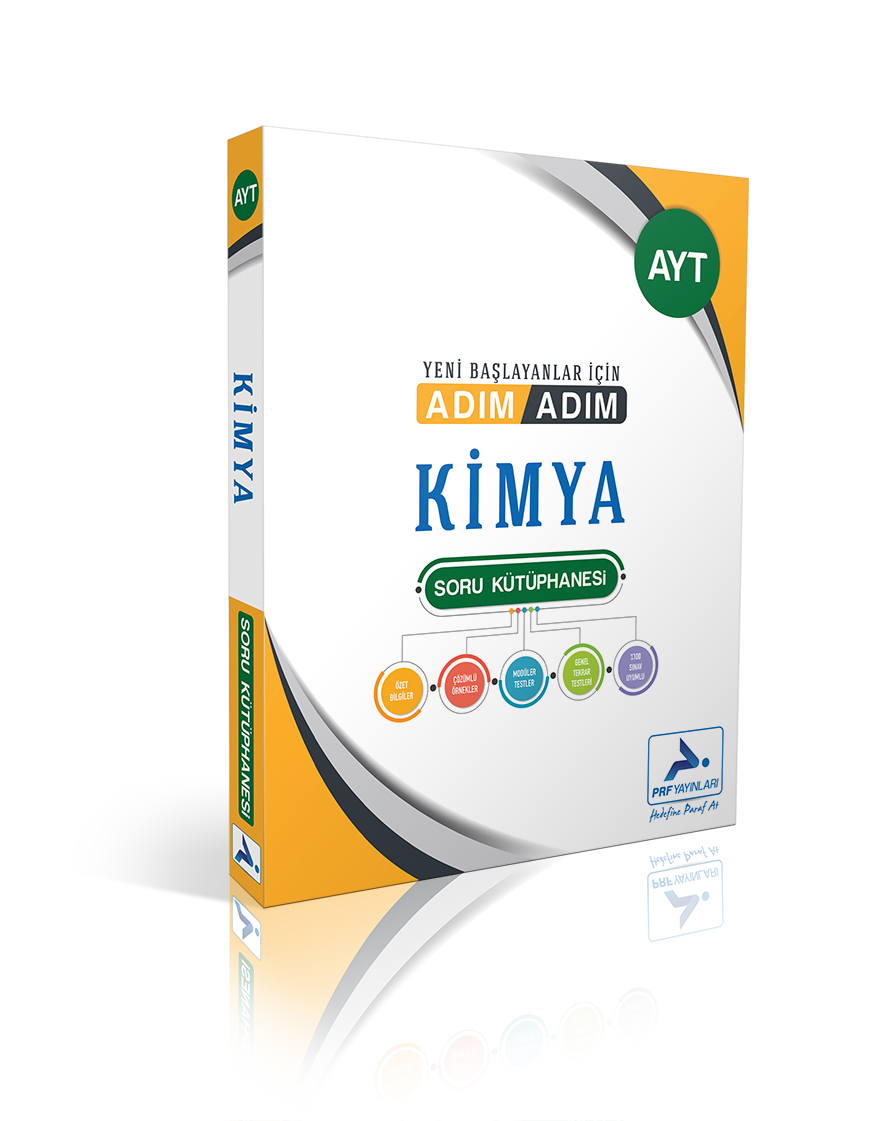 Paraf Yayınları AYT Adım Adım Kimya Çözümsüz Soru Kütüphanesi