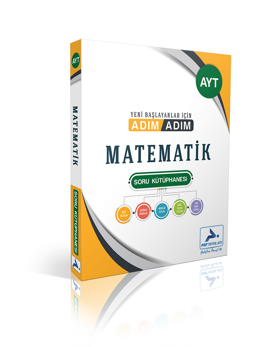 Paraf Yayınları AYT Adım Adım Matematik Çözümsüz Soru Kütüphanesi