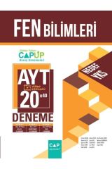 Çap Yayınları YKS AYT Up Deneme Fen Bilimleri (20*40) - 2022