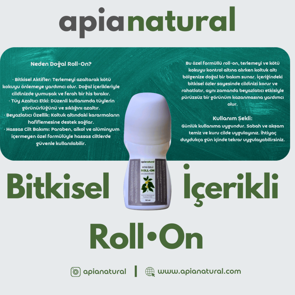 Bitkisel İçerikli Roll-On