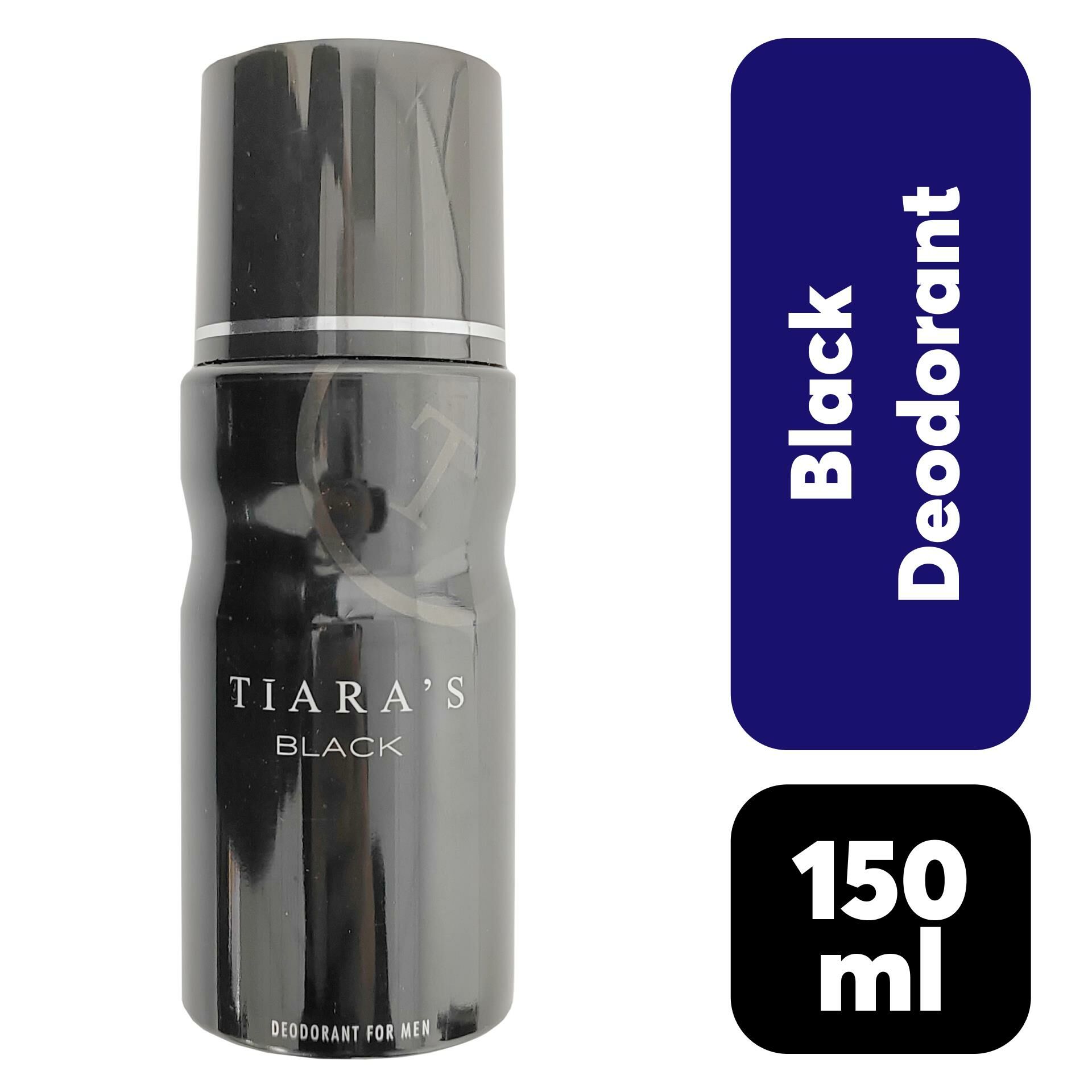 Deodorant Erkek Tiaras 150 ml Men Black