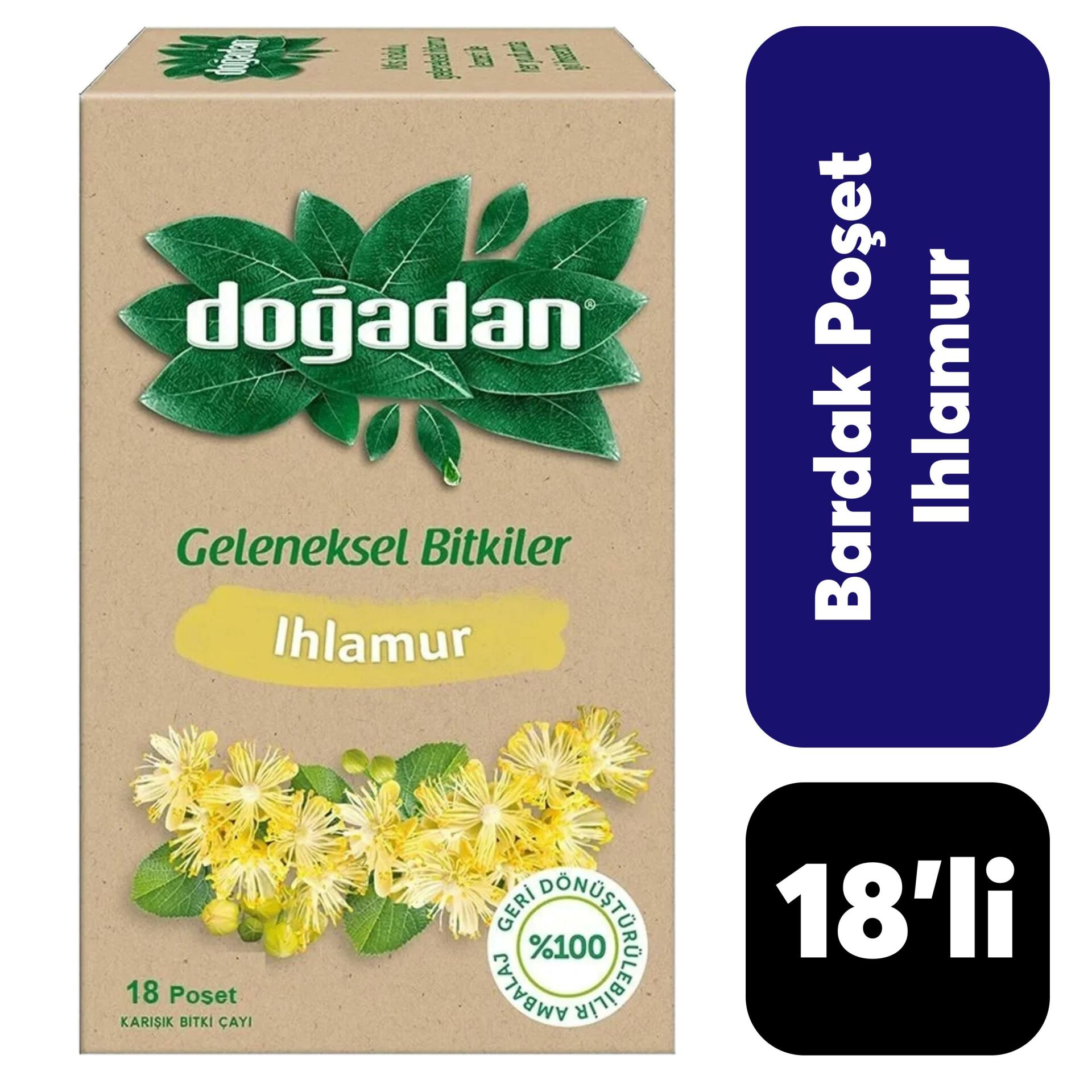 .Doğadan 18’li Ihlamur Çayı