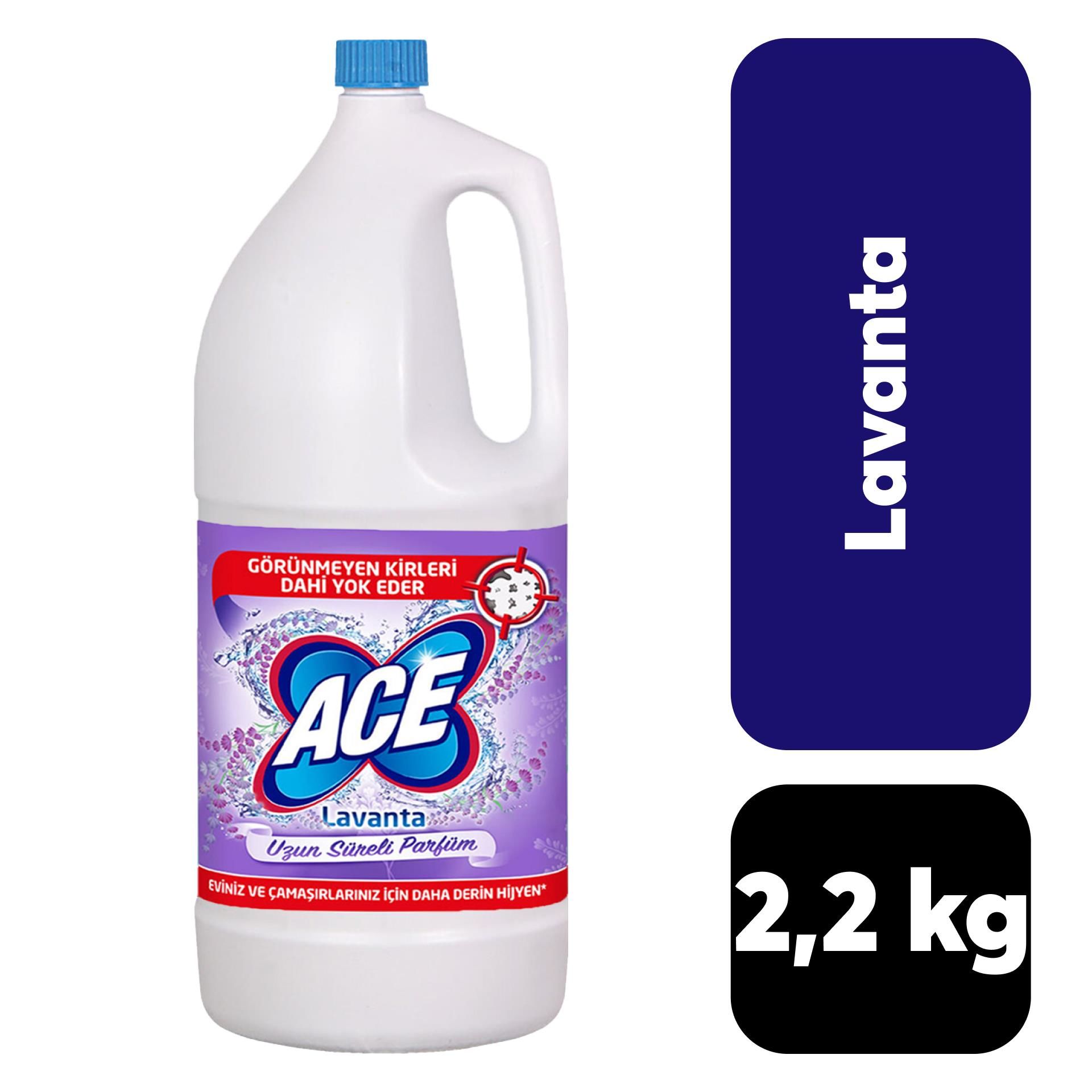 Ace 2,2 kg Çamaşır Suyu Lavanta