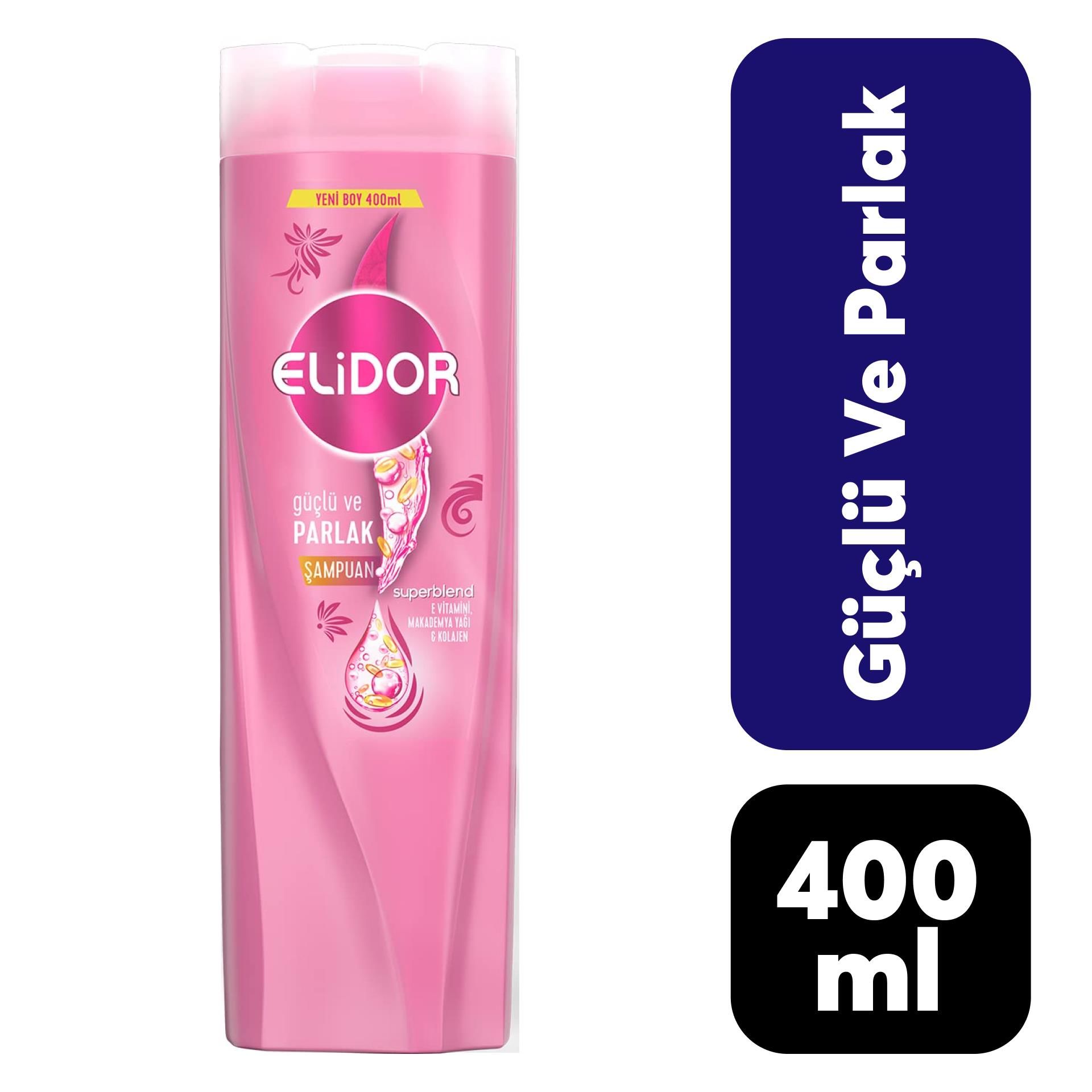 Elidor Şampuan 400 ml Güçlü ve Parlak