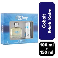 Kofre Extory Erkek Parfüm 100 ml + Deodorant 150 ml Cobalt