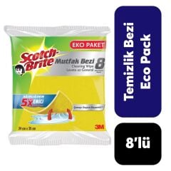 Scotch Brite Temizlik  Bezi Eco Pack 8 Li