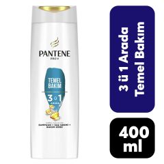 Pantene Şampuan 400 ml 3-1 Temel Bakım
