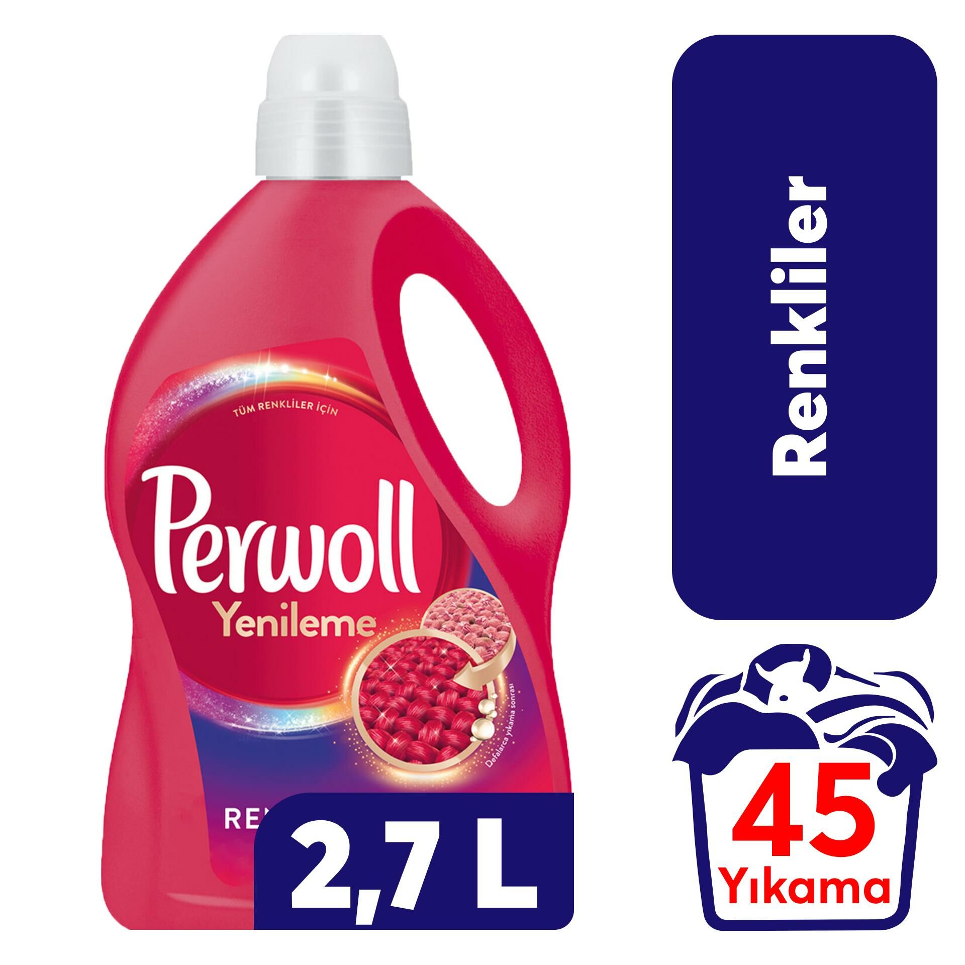 Perwoll 2.7 L Yenileme Ve Onarım Renkliler