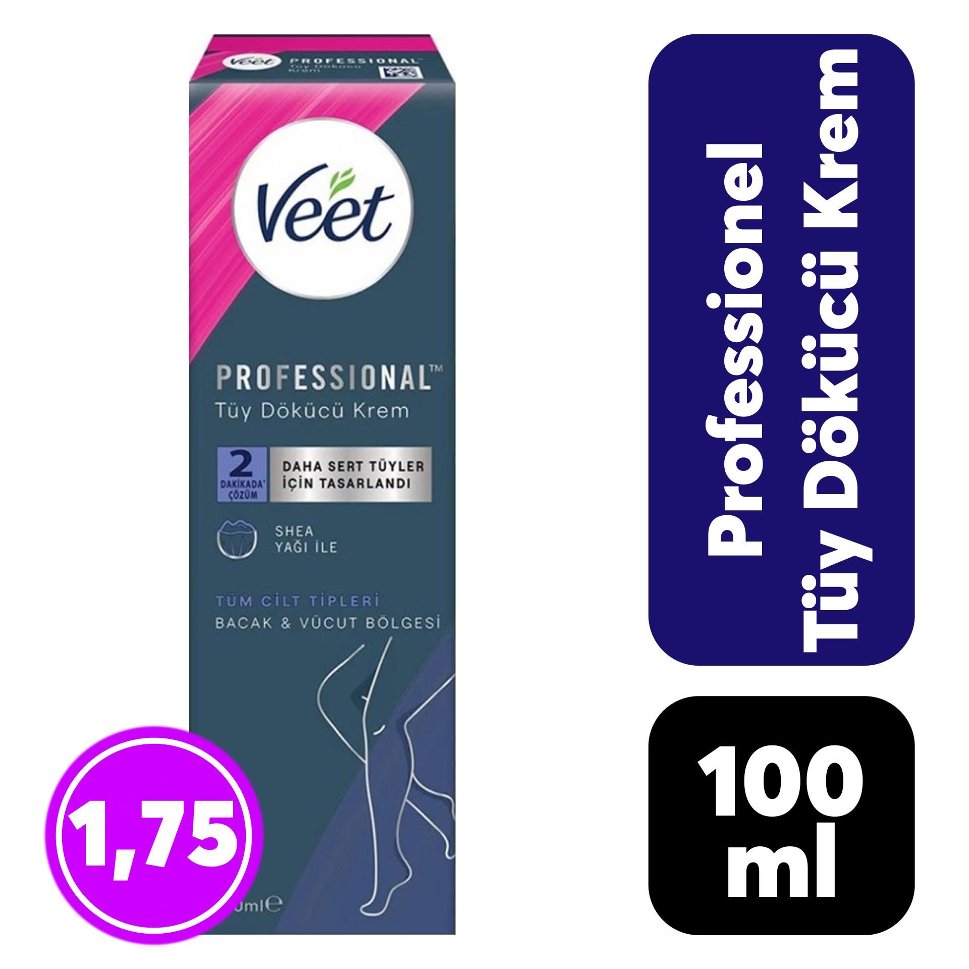 Veet Tüy Dökücü Krem Hassas Profesyonel 100 ml