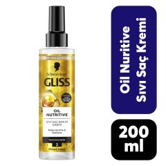 Gliss Sıvı Saç Kremi 200 ml Oil Nutritive