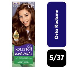 Doğal Koleston Naturals .5/37 Orta Kestane