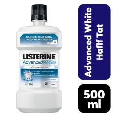 .Gargara Listerine 500 ml Advanced White