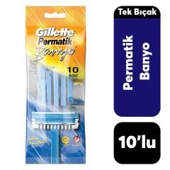 Poşet Gillette Permatik Banyo 10'lu