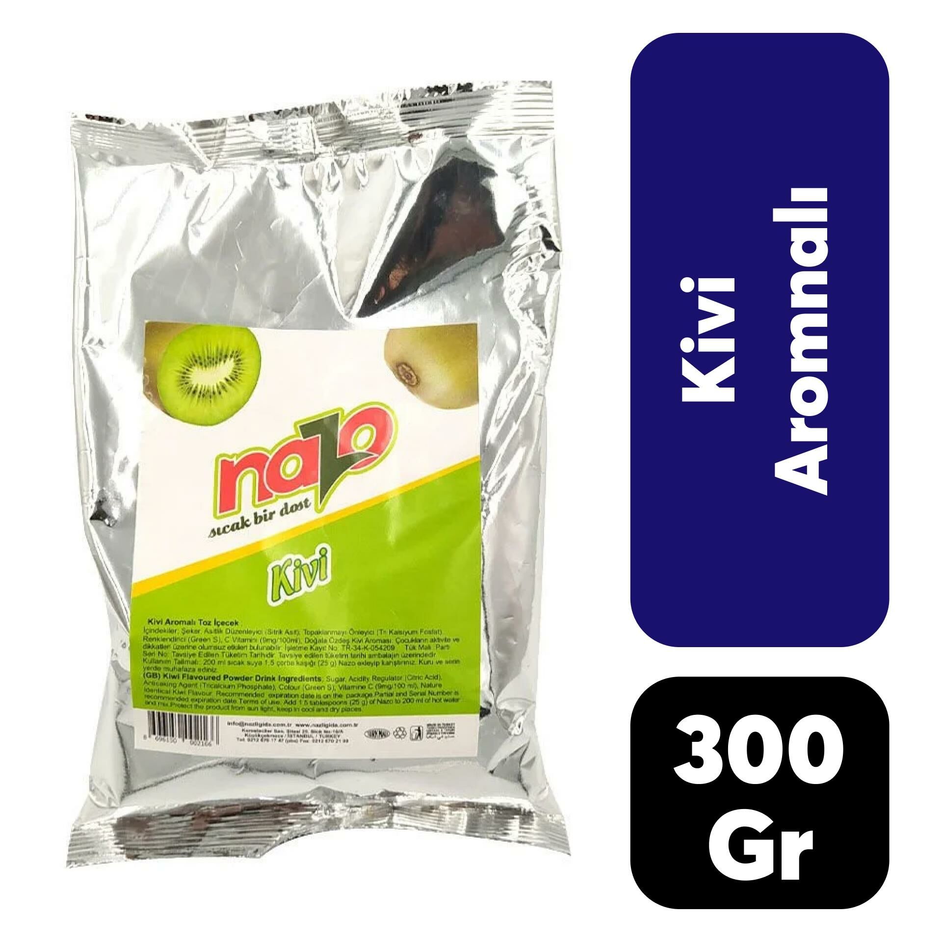 Nazo Toz İçecek 300 gr Kivi