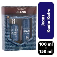 Kofre Caldion Kadın Parfüm 100 ml + Deodorant 150 ml Jeans