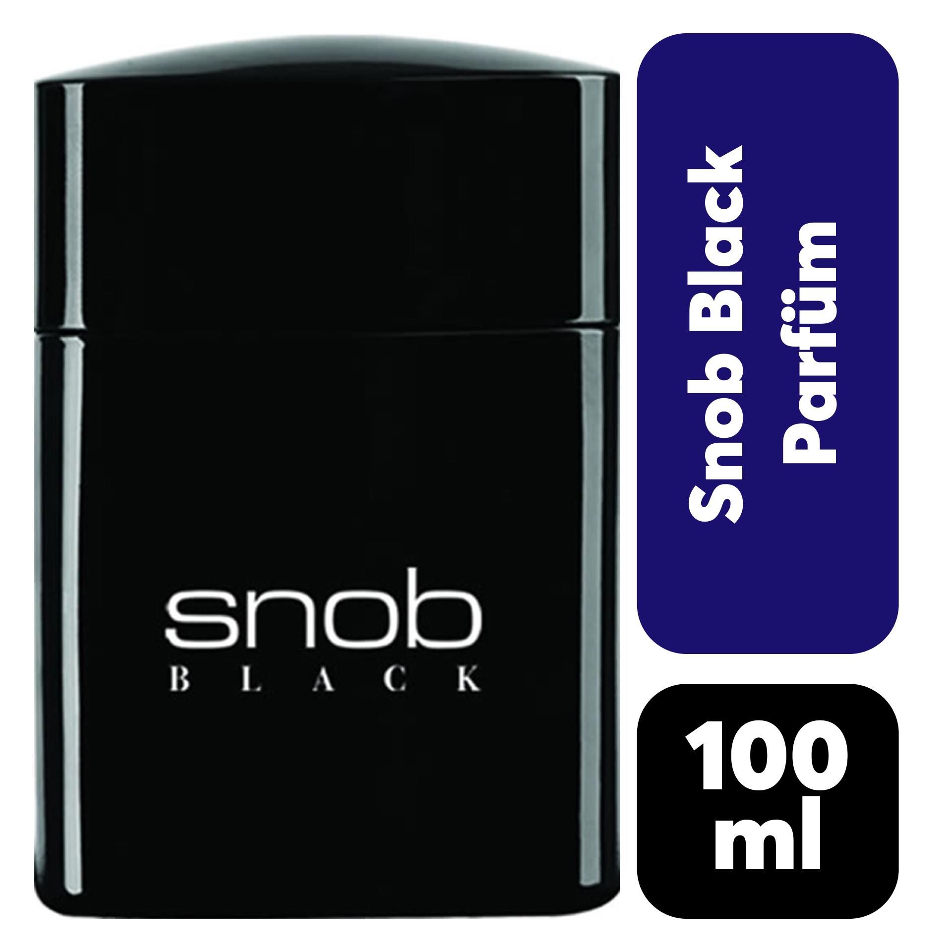 Parfüm Erkek Snob 100 ml Black