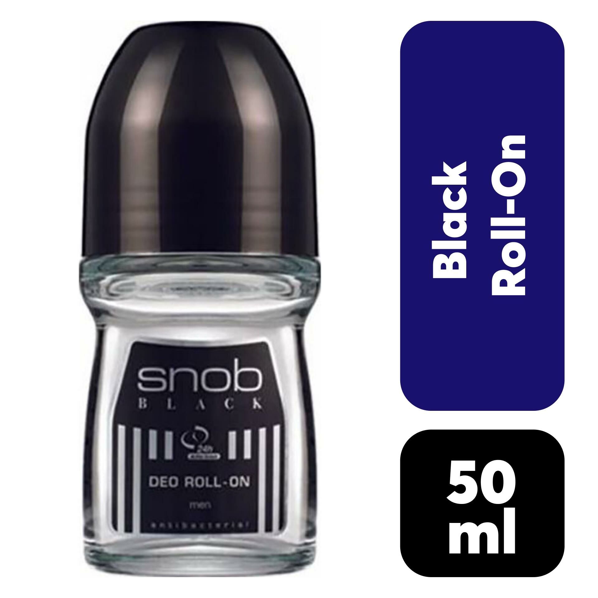 .Roll-On Erkek Snob 50 ml Black