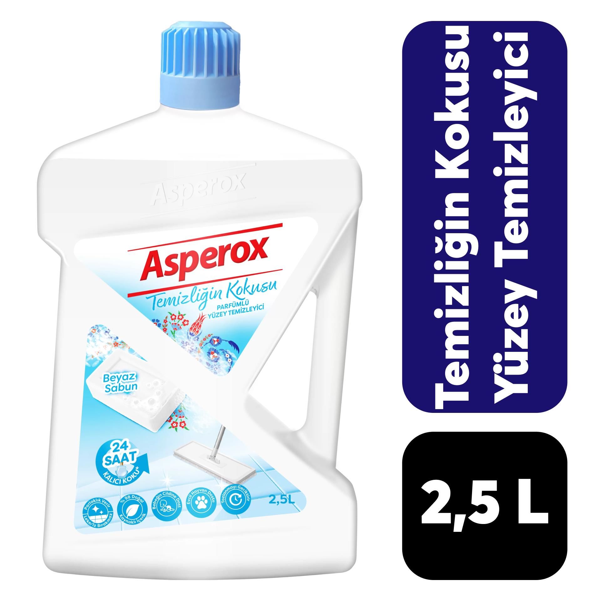 Asperox Yüzey Temizleyici 2,5 L Temizliğin Kokusu