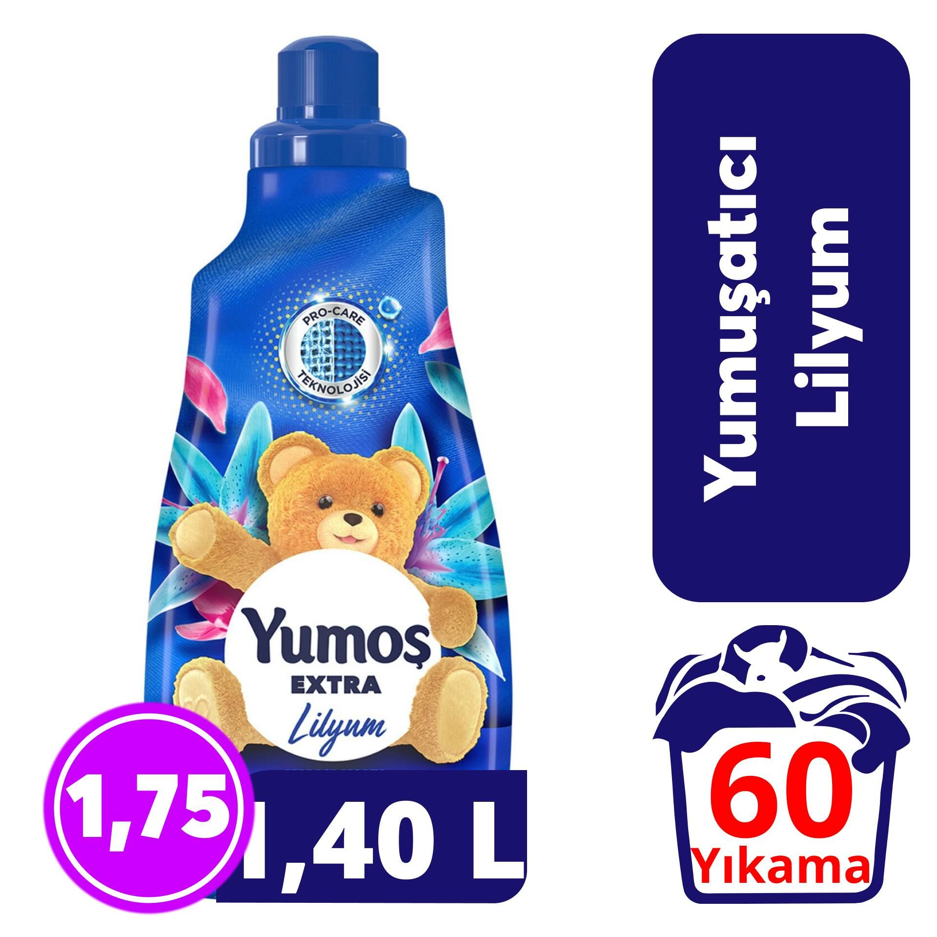 Yumoş Extra Yumuşatıcı 1440 ml Lilyum