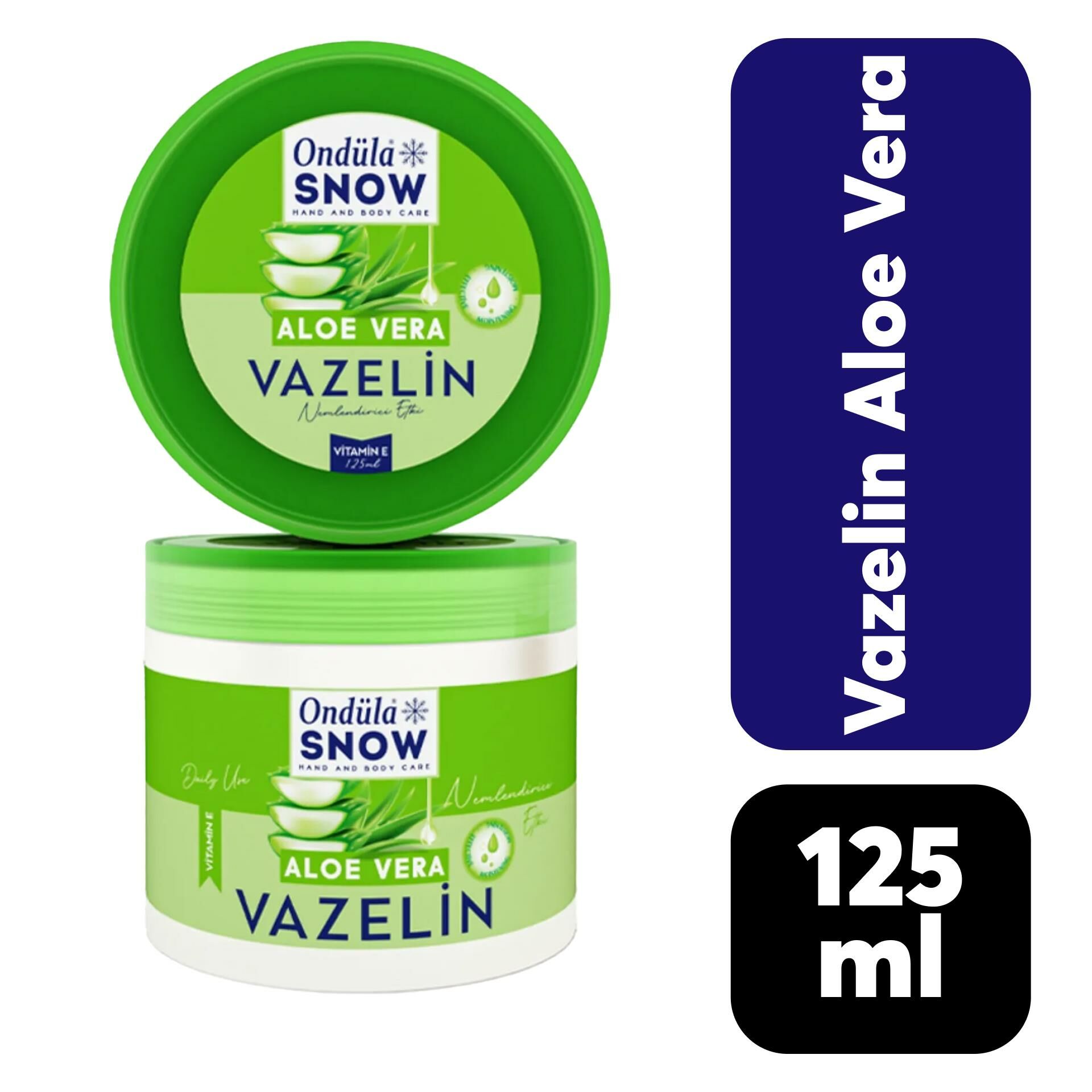 Ondüla Snow Vazelin 125 ml Aloe Vera