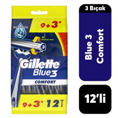 Gillette Tıraş Bıçağı Blue3 9+3 Comfort Poşet