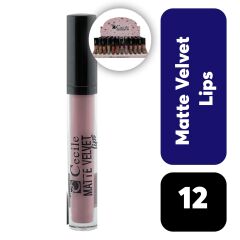 .Set Dudak Parlatıcı Cecile Matte Velvet 12