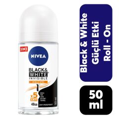 Nivea Roll-on Kadın 50 ml B&W Güçlü Etki