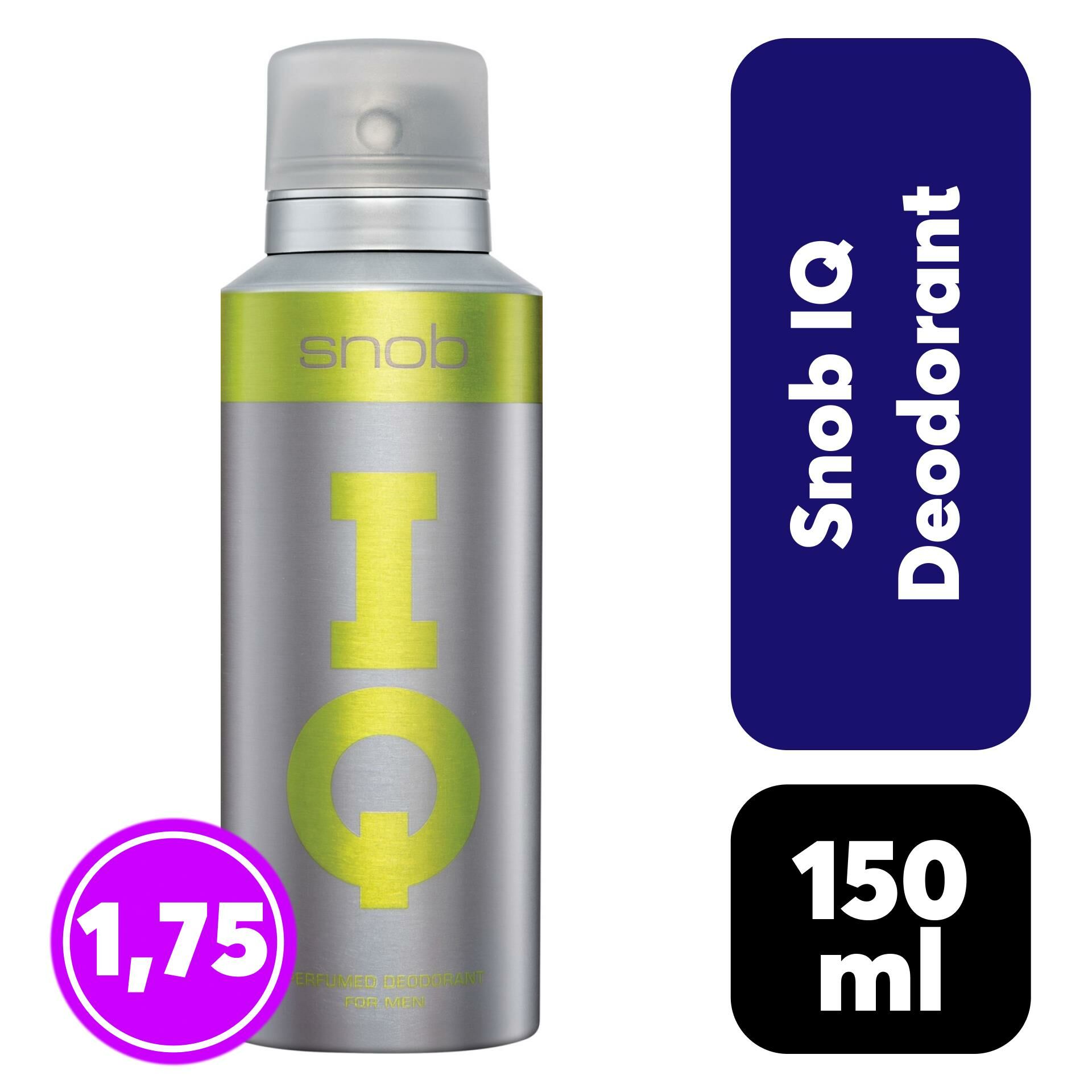 Deodorant Erkek Snob 150 ml IQ