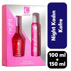 Kofre Caldion Kadın Parfüm 100 ml + Deodorant 150 ml Night