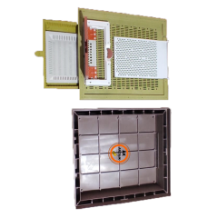 Ak Arıcılık 10 Çıtalık Ordu Tipi (43,5x51,5 Taban 44,5x52,5 Kapak Seti)