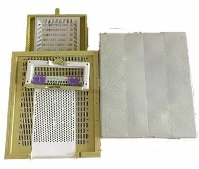 Ak Arıcılık 10 Çıtalık Sarı Taban Straforlu Kapak Seti