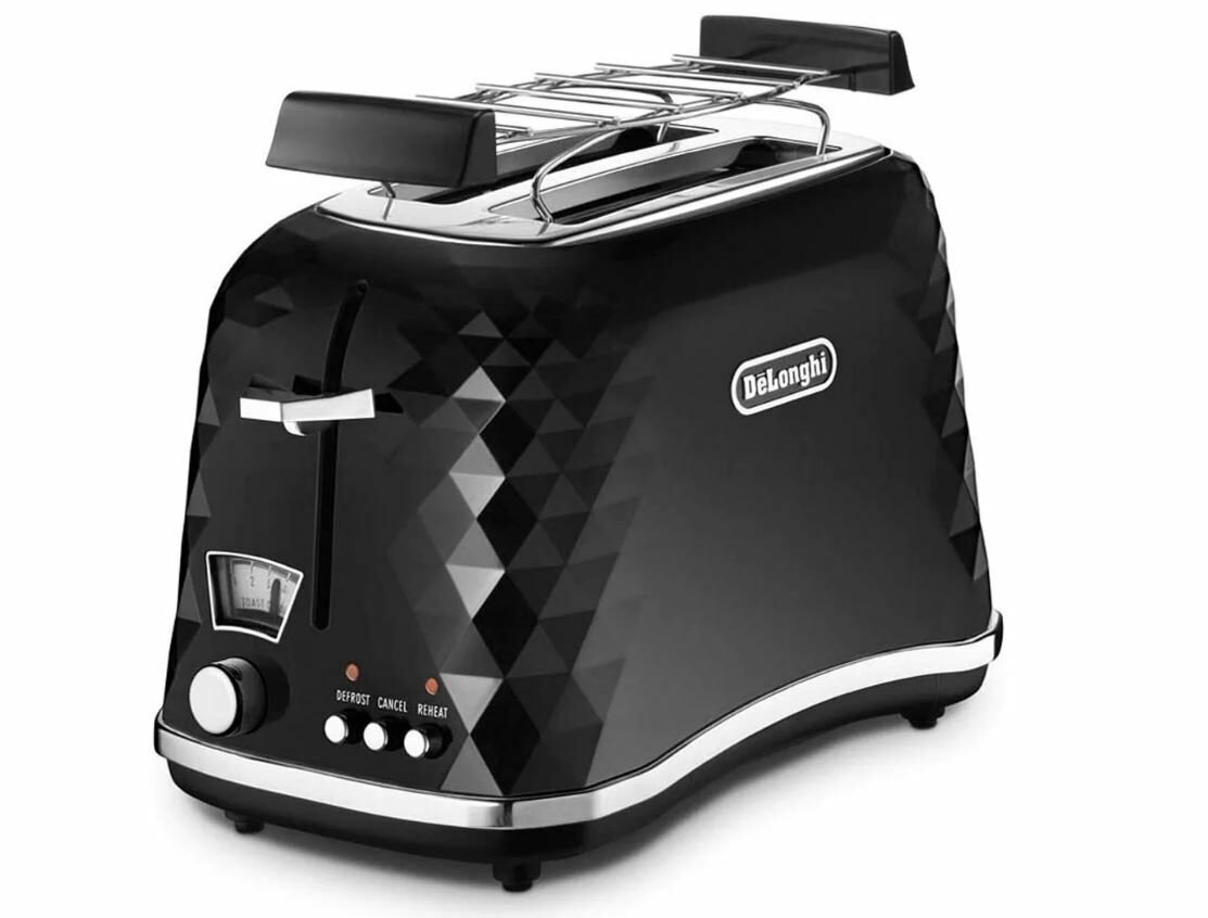 Delonghi CTJ2103.BK Brillante 2 Dilim Ekmek Kızartma Makinesi