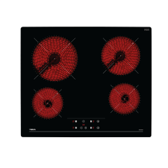 Teka TB 6415 Vitroseramik Elektrikli Siyah Ankastre Ocak