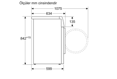 Siemens WQ43G2A0TR 9 kg Çamaşır Kurutma Makinesi