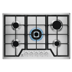 Electrolux KGS7536SX 75 cm Wok Gözlü Inox Ankastre Ocak - TEŞHİR