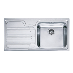 Franke Galassia GAX 611-100 Inox Sol Damlalıklı Eviye