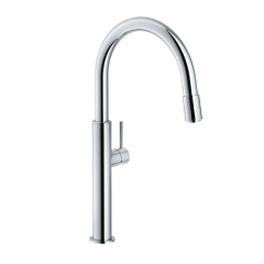 Franke Pescara Swivel Spout Up & Down Krom Armatür