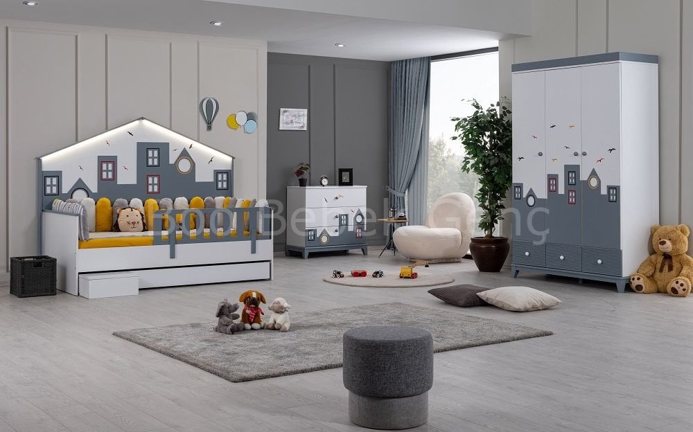 City Gri Montessori Çocuk Odası