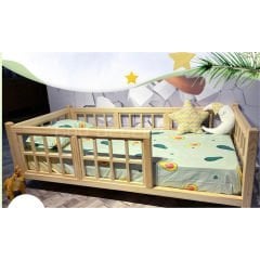 İlkim Doğal Ladin Sedir Montessori Karyola