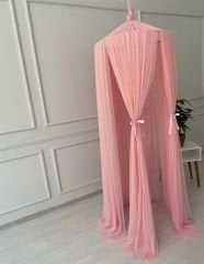 Toz Pembe Tül Cibinlik