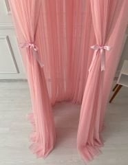 Toz Pembe Tül Cibinlik