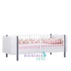 Roma Oval MDF Karyola, Antrasit