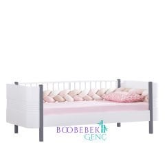 Roma Oval MDF Karyola, Antrasit