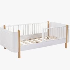 Roma Oval MDF Karyola, Meşe