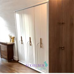 Milano MDF Lake 3 Kapılı Dolap
