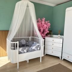 Vera & Milano 4 Kapılı Bebek Odası, Yatak Dahil!