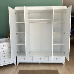 Vera & Milano 4 Kapılı Bebek Odası, Yatak Dahil!