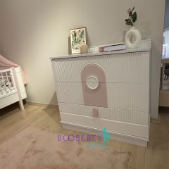 Myra & Roma Kitaplıklı Çocuk Odası, Pembe