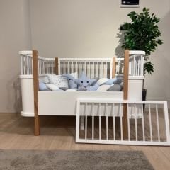 Lorena & Milano Meşe MDF Bebek Odası, Yatak Dahil!